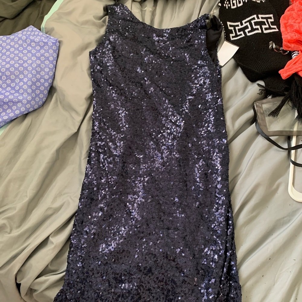 Size small blue dress